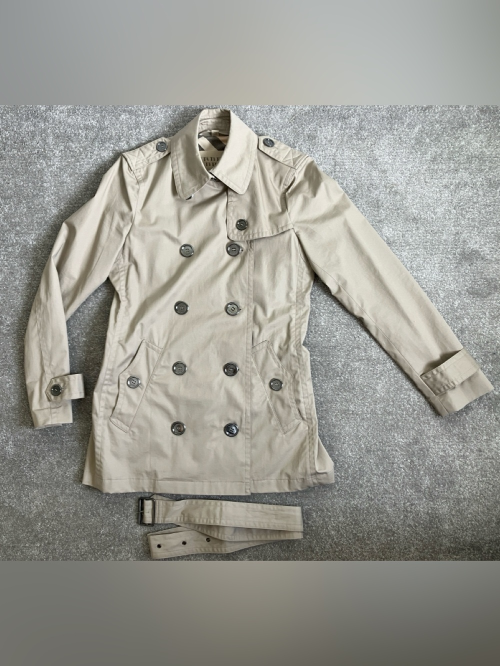 Burberry Women’s Double-Breasted Trench Coat
